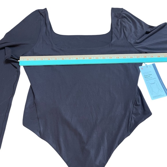 Lululemon Wundermost Ultra-Soft Square-Neck Long-Sleeve Bodysuit Size XL New - Picture 7 of 7